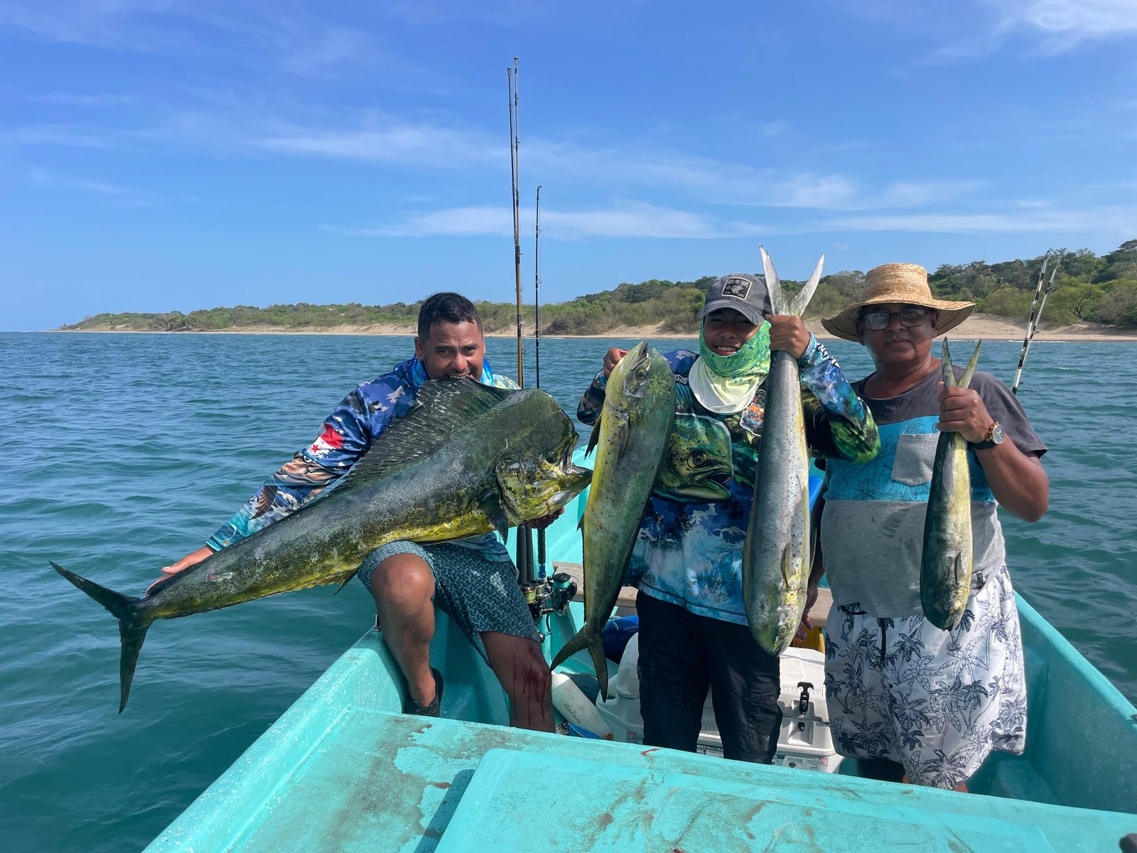 La giornata di pesca: dorado e tonni
